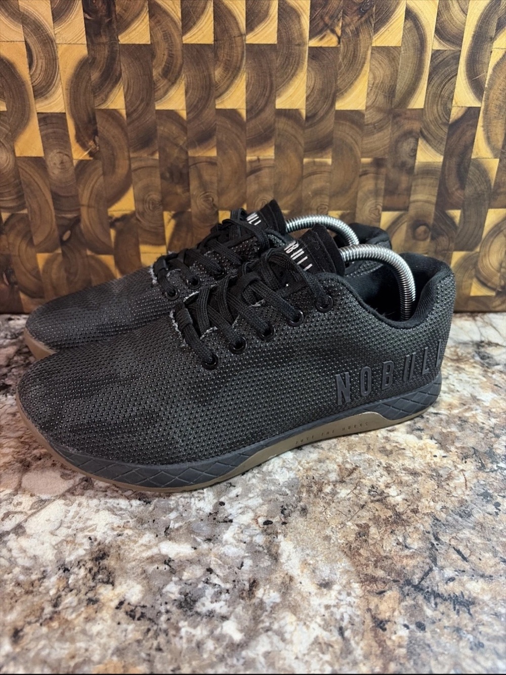 NOBULL Black Knit Trainer Sneakers